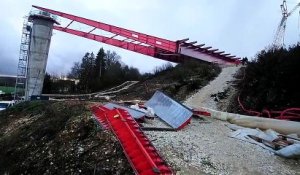 Port-sur-Saône : le tablier du viaduc est lancé