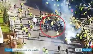 France 3 révèle une vidéo dans laquelle le commandant de police Andrieux boxe d'autres Gilets Jaunes à Toulon dans une séquence tournée avant les images déjà diffusées