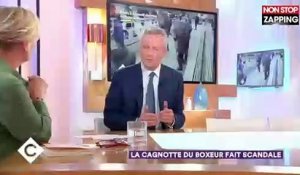 C à vous : Bruno Le Maire s'insurge contre les soutiens au "Gilet jaune boxeur" (vidéo)