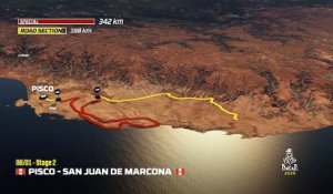 Summary - Bike/Quad - Stage 2 (Pisco / San Juan de Marcona) - Dakar 2019
