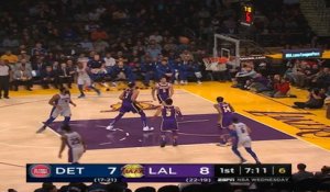 Detroit Pistons at Los Angeles Lakers Raw Recap
