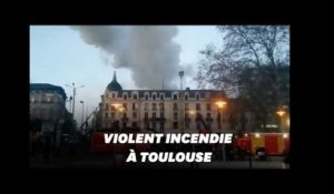 Un incendie à Toulouse fait 20 blessés dont 2 en "urgence absolue"