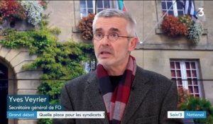 Yves Veyrier (FO) : "Le dialogue social n’est pas considéré à sa juste mesure"