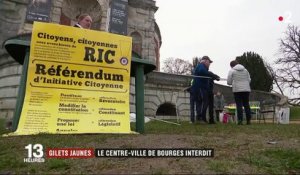 "Gilets jaunes" : le centre-ville de Bourges interdit