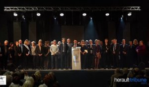 GILETS JAUNES - Le maire de Bessan s'exprime lors de la cérémonie des voeux 2019