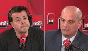 Jean-Michel Blanquer appelle à suspendre les mobilisations du samedi des "gilets jaunes" pendant le débat national