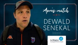 Dewald Senekal après Harlequins-FCG