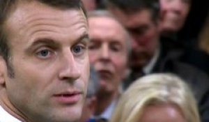 Emmanuel Macron : «faire du moment que traverse la France une chance»