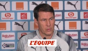 Garcia «Rami a un petit souci au genou» - Foot - L1 - OM