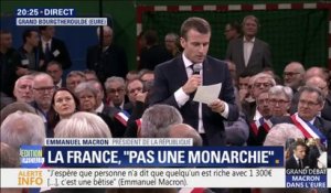 Emmanuel Macron assure que les pensions de réversion "ne seront ni supprimées, ni modifiées, ni réduites"