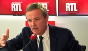 "La France de Monsieur Macron préfère la burka aux 'gilets jaunes'", a lancé Dupont-Aignan