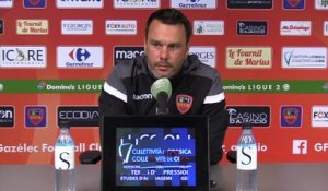 Vidéo : le point presse du coach H. della Maggiore avant Lorient / Gazélec !