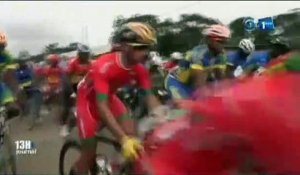 RTG/Sport - 14ème édition de la course cycliste Amissa Bongo