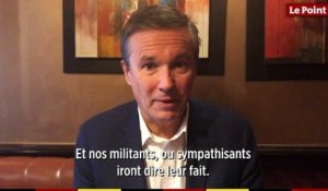 Grand débat national : "Une manœuvre électorale [...] aux frais du contribuable", selon Nicolas Dupont-Aignan