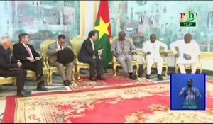 RTB - Audience du Président de la République avec le représentant de l’Union Européenne pour le Sahel