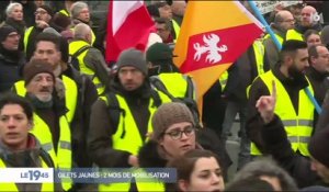"Gilets jaunes" : 84.000 manifestants lors de l'acte 10 selon les autorités