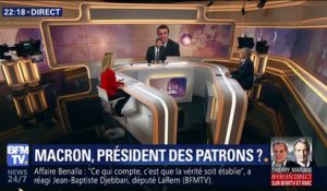 Emmanuel Macron, président des patrons ?