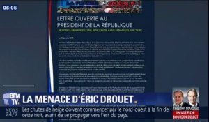 Gilets jaunes: Éric Drouet demande à rencontrer Emmanuel Macron