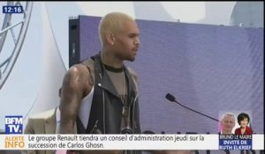 Le chanteur américain Chris Brown est en garde à vue à Paris, suspecté de viol