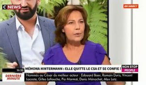 Mémona Hintermann défend Cyril Hanouna: " Il invite des handicapés comme chroniqueur dans son émission, qui le fait ailleurs ?" - VIDEO
