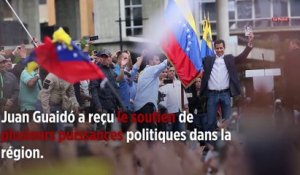 Venezuela : Guaidó se proclame président, Maduro dénonce un coup d'État américain