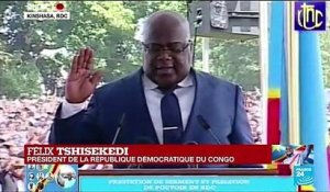 REPLAY - Félix Tshisekedi prête serment à Kinshasa