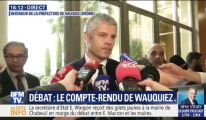 Laurent Wauquiez: "Le danger de ce grand débat c'est qu'on sorte avec des propositions très éloignées de ce qu'attendent les Français"
