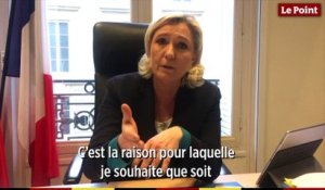 Traité d'Aix-la-Chapelle : "Un abandon de notre puissance", selon Marine Le Pen