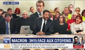 Emmanuel Macron: 3h15 face aux citoyens (1/4)