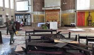 Une bombe explose en pleine messe à Jolo, aux Philippines
