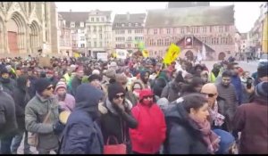 La manifestation pour le climat à Mulhouse