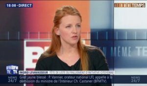 Ingrid Levavasseur sur la blessure de Jérôme Rodrigues: "C'est insupportable de voir nos concitoyens blessés de la sorte"