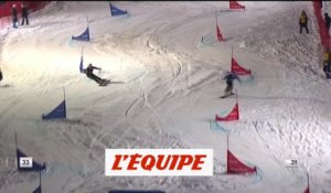 Zogg et Zobolev s'imposent - Snowboard - CM - Slalom