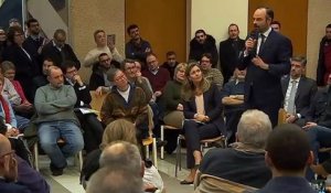Intervention du Premier ministre lors de la réunion de Sartrouville dans le cadre du Grand débat national