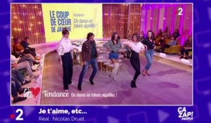Cours de danse sensuelle en talons aiguilles sur France 2 !