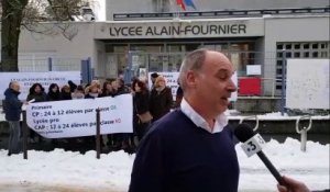 Metz : les enseignants de lycée professionnel Alain-Fournier en grève