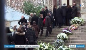 Obsèques et hommages émouvants à Michel Legrand