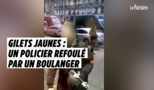 Gilets jaunes : un policier refoulé d'une boulangerie à Paris