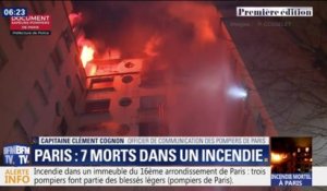 Incendie à Paris: ces images des sapeurs-pompiers témoignent de la violence des flammes