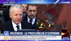 Incendie à Paris: la femme arrêtée présente des antécédents psychiatriques