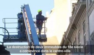 Marseille: démolition de deux immeubles jugés menaçants