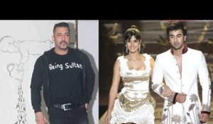 Salman Khan Pays A Surprise Visit On The Sets Of Jagga Jasoos