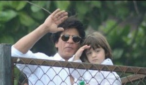 Shah Rukh Khan Wishes Eid Mubarak (2017 ) with cute Abram Khan To His Fans