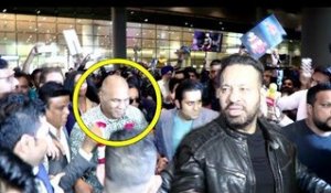 Salman Khan's BodyGuard Shera SAVES Mike Tyson From CRAZY Media & Fans At Mumbai Airport