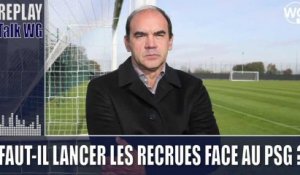 Faut-il lancer les recrues face au PSG ? I Girondins