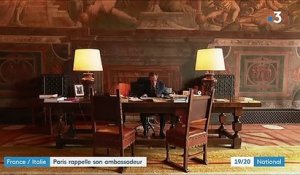 France-Italie : Paris rappelle son ambassadeur à Rome