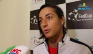 Fed Cup 2019 - Caroline Garcia : "On a mis les choses à plat, on n'est pas là pour s'occuper du passé"