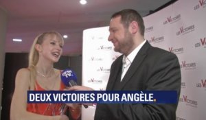 "Ça a valu la peine de ne plus voir de potes." Angèle ironise sur BFMTV après ses deux trophées aux Victoires de la musique