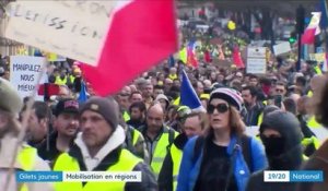 "Gilets jaunes" : les mobilisations continuent en région