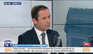 Benoît Hamon sur les gilets jaunes : "Ce mouvement réclame de la justice sociale et on continue à fermer des services publics"